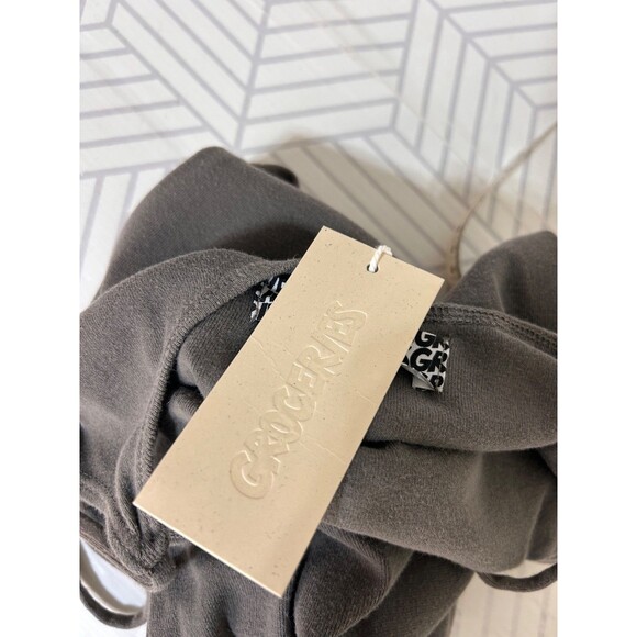 NWT Groceries Apparel Taupe Size Small 100% Organic Tank Mini Dress Dyed g - Picture 3 of 13